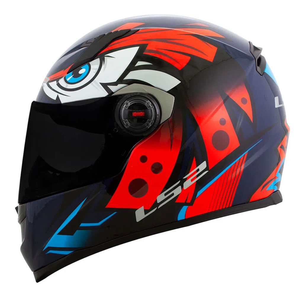 CAPACETE LS2 FF358 TRIBAL LARANJA