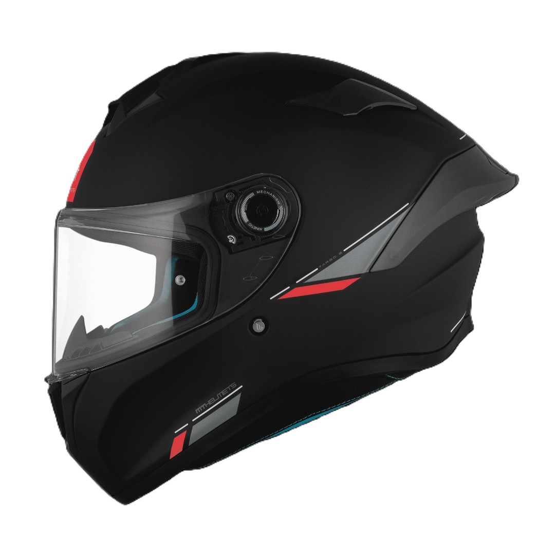 CAPACETE MT TARGO S PRETO FOSCO